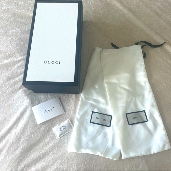 Gucci Shoes New Gucci Storage Shoe Box Satin Dust Bags Authenticity